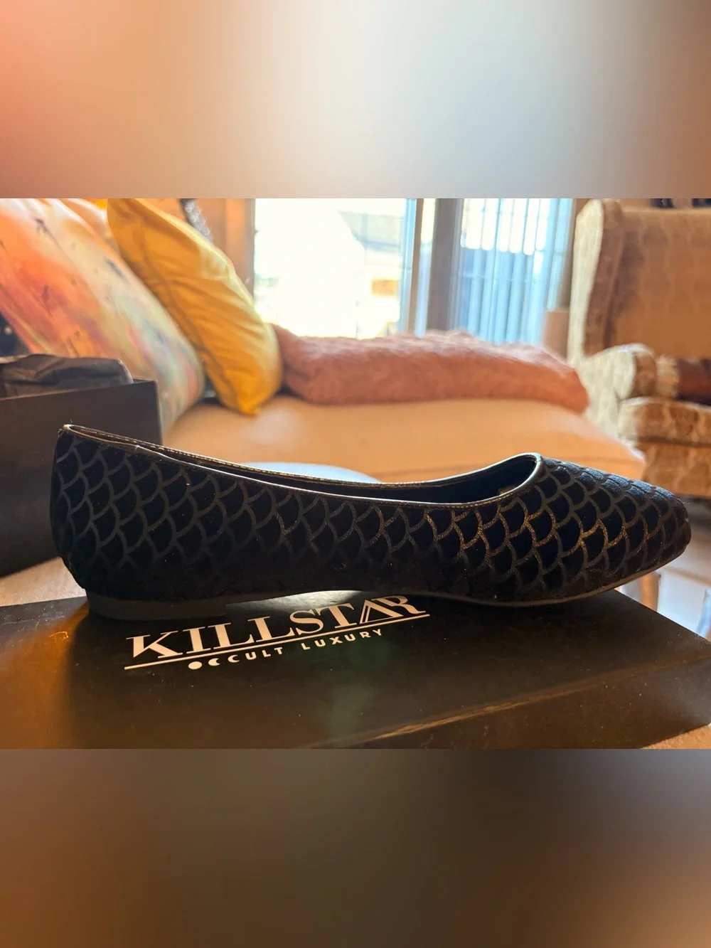 Brand new Killstar Mermaid Flats - Picture 3 of 11